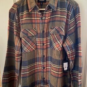 FLANNEL SHIRT by Brixton - SAGE M/mens/ M-L/womans